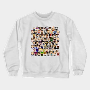 QWA 50 shows pop vinyl Crewneck Sweatshirt